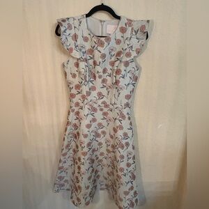 Gmg blue floral dress